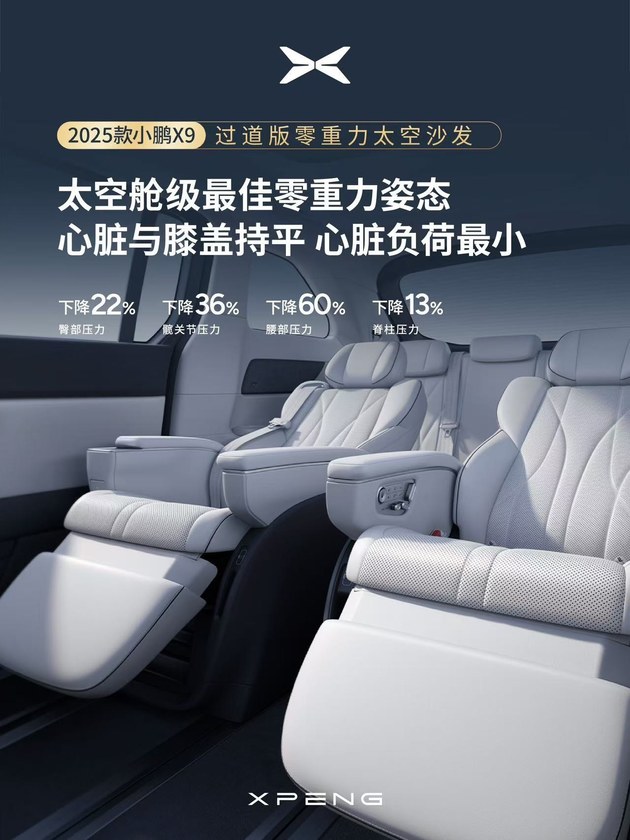 2025款小鹏X9预售 3998万起痛点大消除(图9)