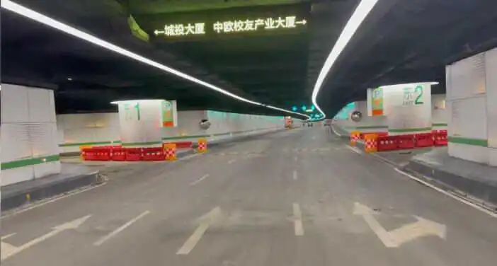 济南这条重要地下环路即将试运行！相当于9个泉城广场大(图2)