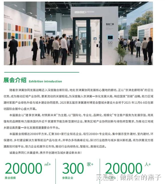 2025廊坊建材博览会：共筑京津冀建材产业新未来(图2)