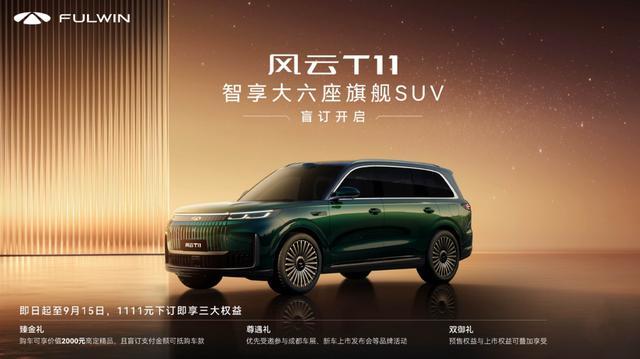 车长超52米搭载猎鹰700驾驶辅助奇瑞风云T11开启盲订(图1)