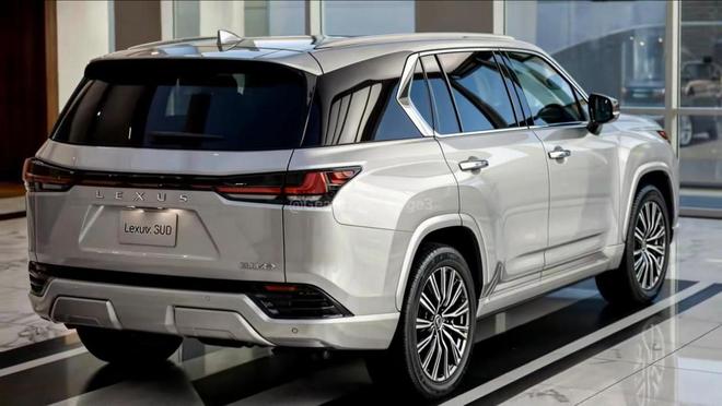 全新雷克萨斯LX曝光外观调整全新内饰布局搭载35T V6混合动力+四驱(图3)